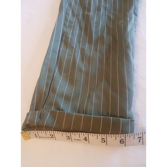 Indigo Rein Womens Pants Sz 5 Striped High Waist Preppy Cropped Indie Sleaze - Picture 13 of 14